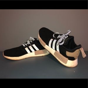 Men’s Adidas NMD_R1 Black/Beige Size 8.5